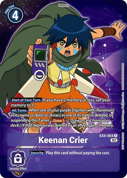 Image for Keenan Crier (Alternate Art) [Alternative Being Booster]