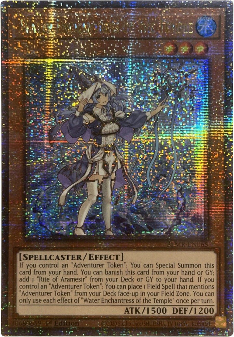 Water Enchantress of the Temple Quarter Century Secret Rare (BLMR-EN065) [BLMR]