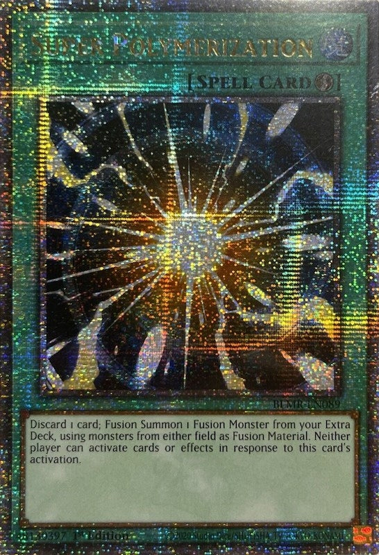 Super Polymerization Quarter Century Secret Rare (BLMR-EN089) [BLMR]