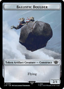 Ballistic Boulder Food 0009 Double Sided Token (8 // 9) [LTR]