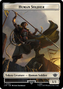 Human Soldier 0002 Food 0010 Double Sided Token (2 // 10) [LTR]