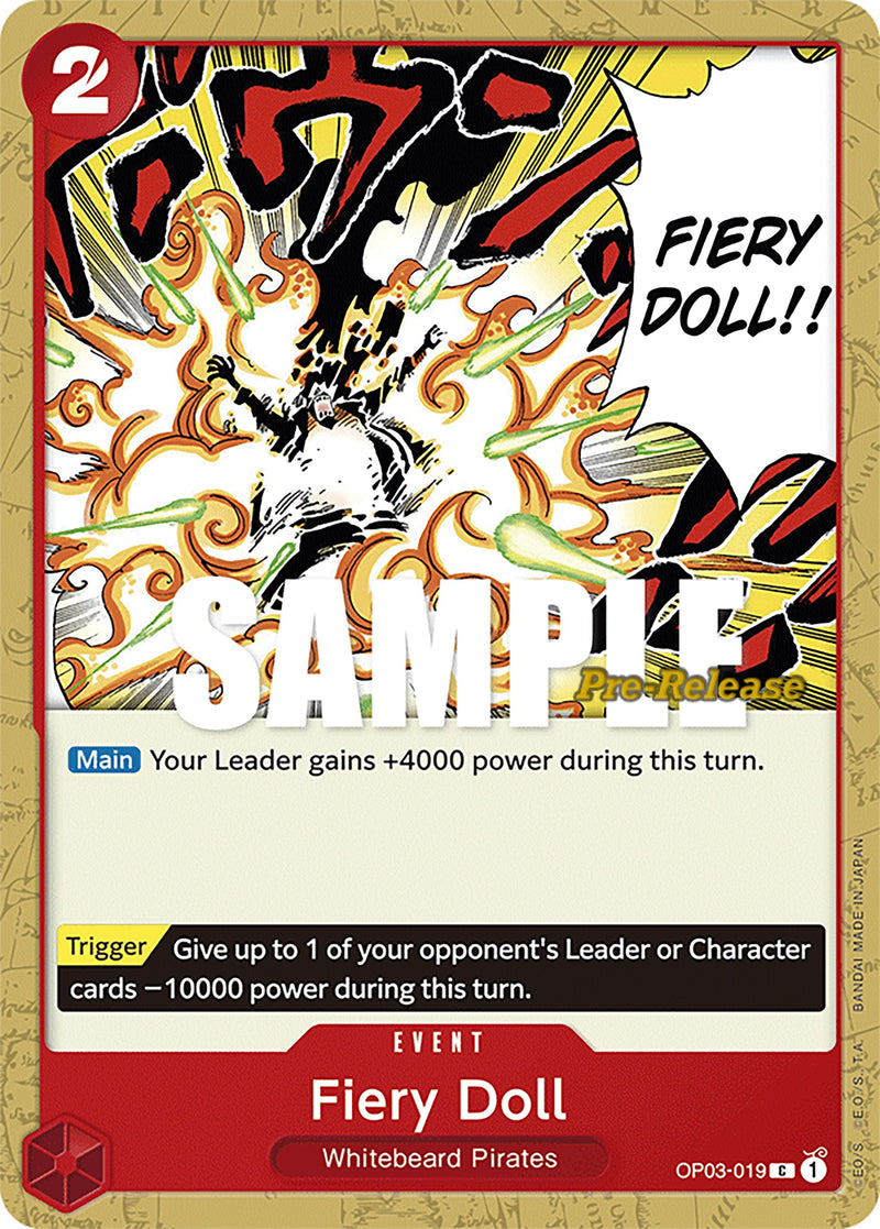 Fiery Doll (OP03-019) [OP03 PRE]