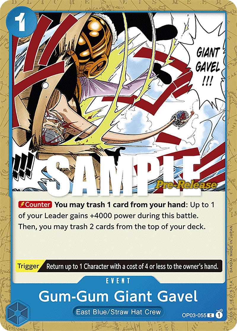 Gum Gum Giant Gavel (OP03-055) [OP03 PRE]
