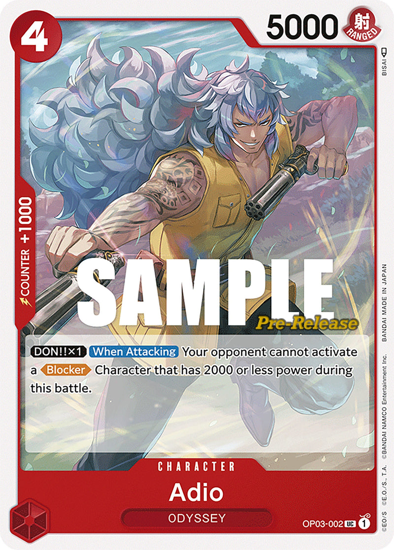 Adio (OP03-002) [OP03 PRE]