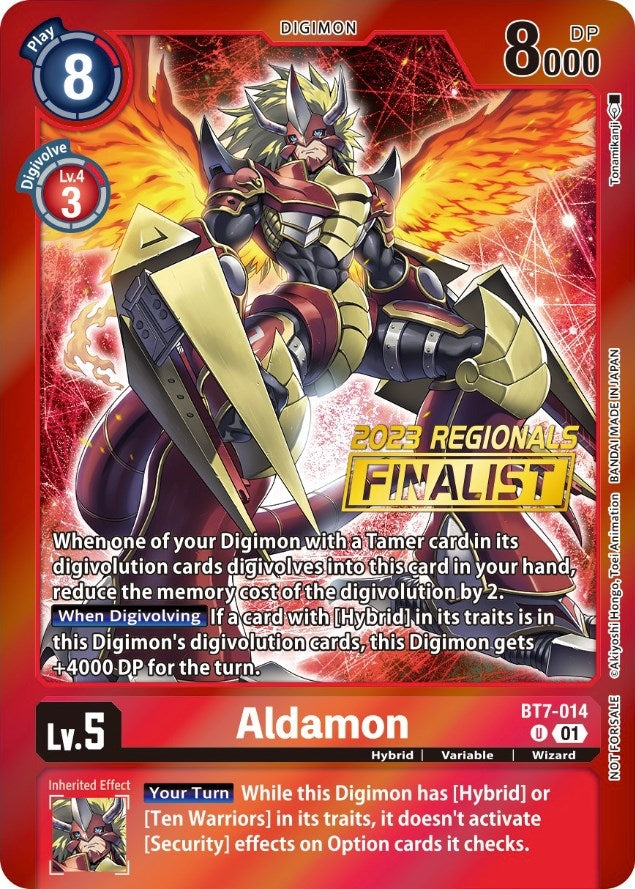 Image for Aldamon (2023 Regionals Finalist) [Next Adventure]