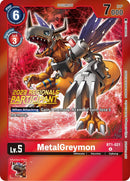 Image for MetalGreymon - BT1-021 (2023 Regionals Participant) [Release Special Booster]