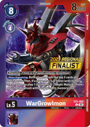 Image for WarGrowlmon (2023 Regionals Finalist) [Draconic Roar]