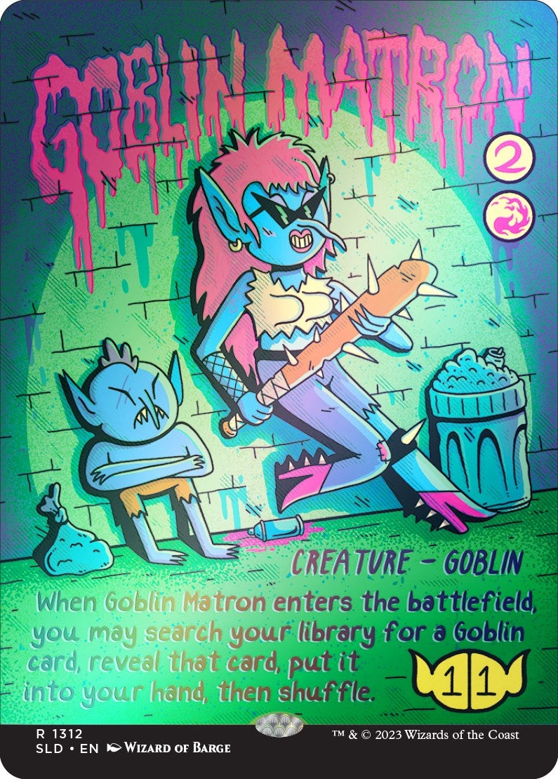 Goblin Matron Rainbow Foil (1312) [SLD]
