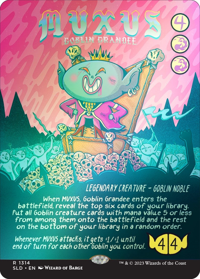 Muxus Goblin Grandee Rainbow Foil (1314) [SLD]