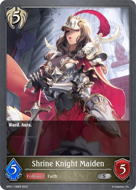 Shrine Knight Maiden (BP01-138EN) [BP01]