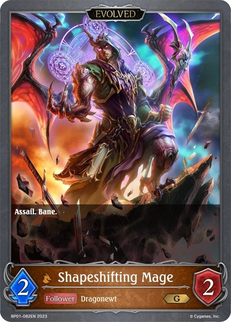 Shapeshifting Mage Evolved (BP01-082EN) [BP01]