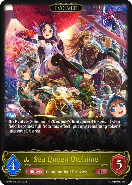 Sea Queen Otohime Evolved (BP01-027EN) [BP01]