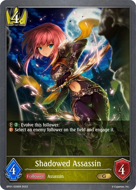 Shadowed Assassin (BP01-029EN) [BP01]
