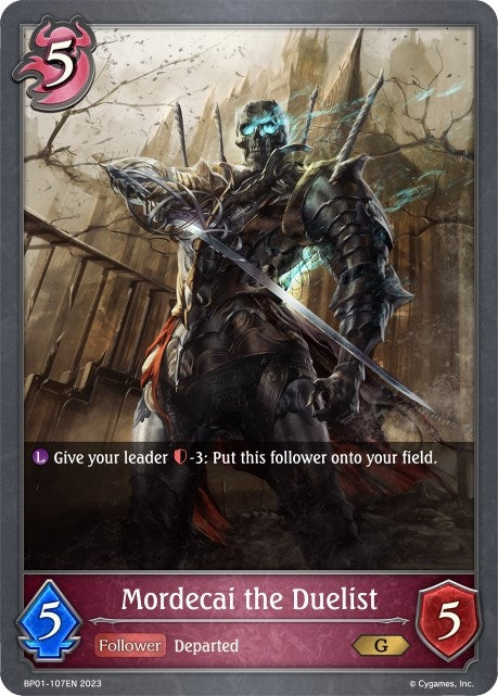Mordecai the Duelist (BP01-107EN) [BP01]