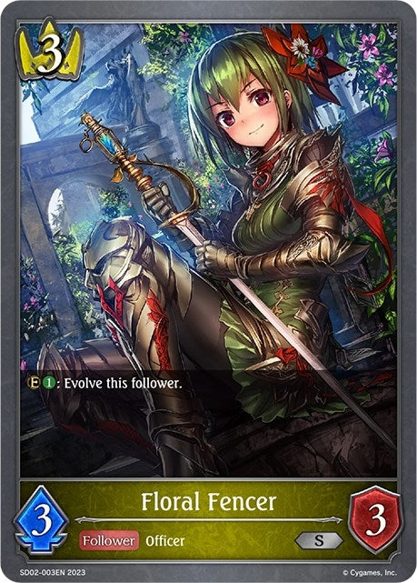 Floral Fencer (SD02-003EN) [SD02]