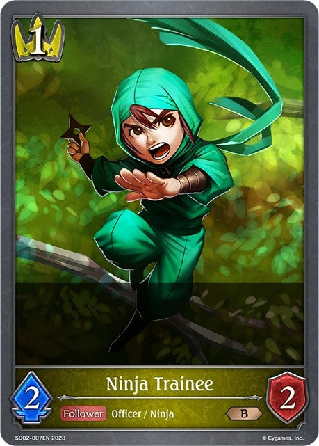 Ninja Trainee (SD02-007EN) [SD02]