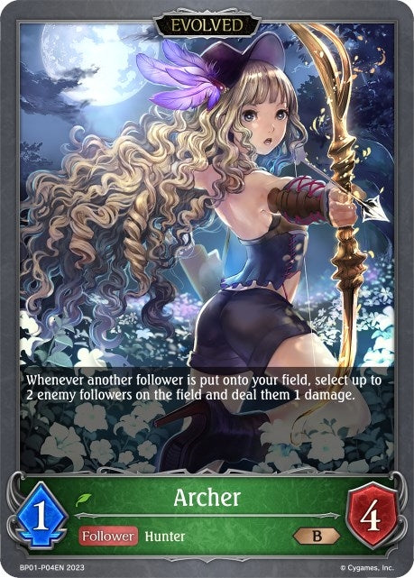 Archer Evolved P04EN Foil (BP01-P04EN) [BP01]