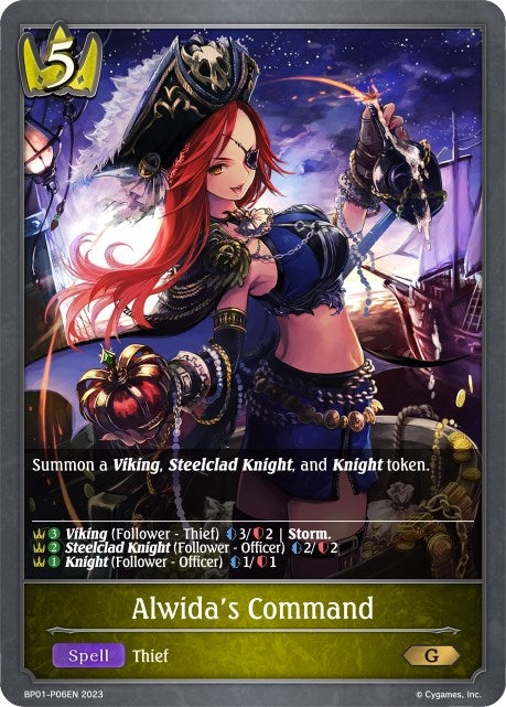 Alwidas Command P06 Foil (BP01-P06EN) [BP01]