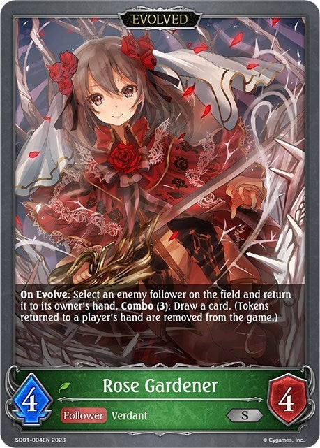 Rose Gardener Evolved (SD01-004EN) [SD01]