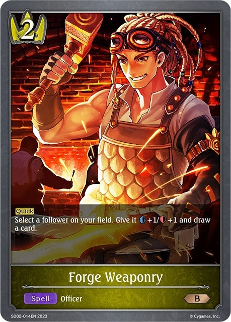 Forge Weaponry (SD02-014EN) [SD02]