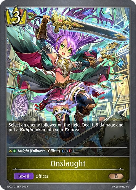 Onslaught (SD02-015EN) [SD02]