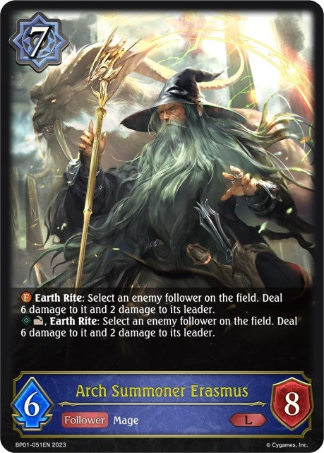 Arch Summoner Erasmus (BP01-051EN) [BP01]