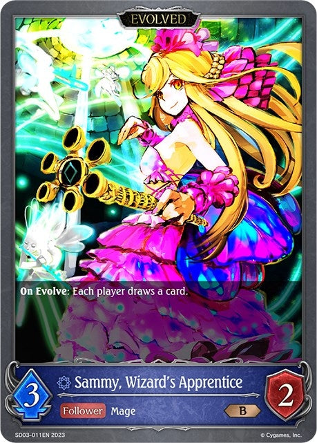 Sammy Wizards Apprentice Evolved (SD03-011EN) [SD03]