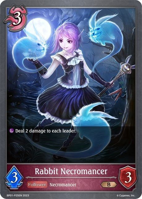 Rabbit Necromancer P25EN Foil (BP01-P25EN) [BP01]