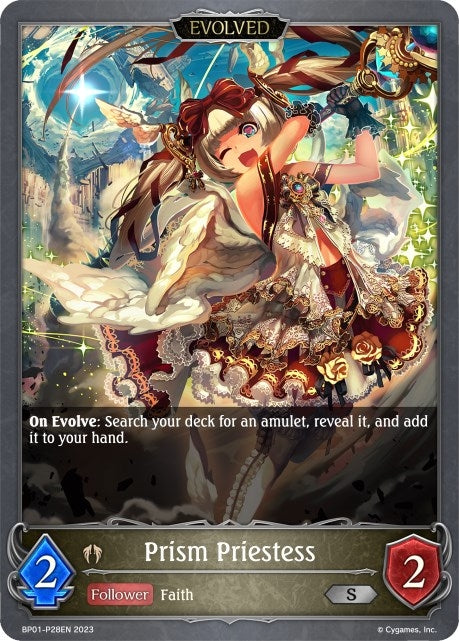 Prism Priestess P28EN Evolved Foil (BP01-P28EN) [BP01]