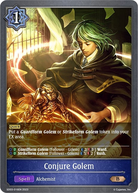 Conjure Golem (SD03-016EN) [SD03]