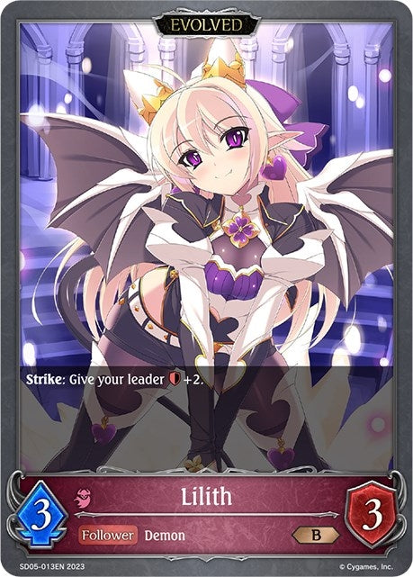 Lilith Evolved (SD05-013EN) [SD05]
