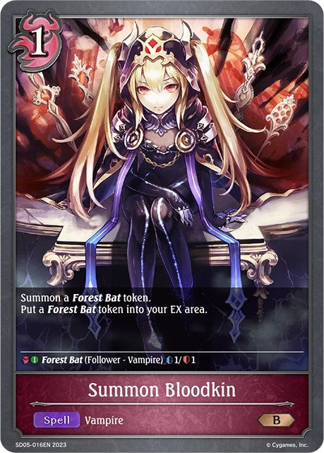 Summon Bloodkin (SD05-016EN) [SD05]
