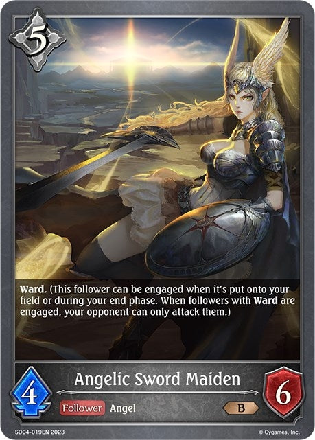 Angelic Sword Maiden (SD04-019EN) [SD04]