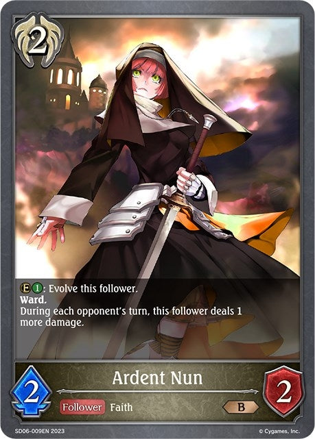 Ardent Nun (SD06-009EN) [SD06]