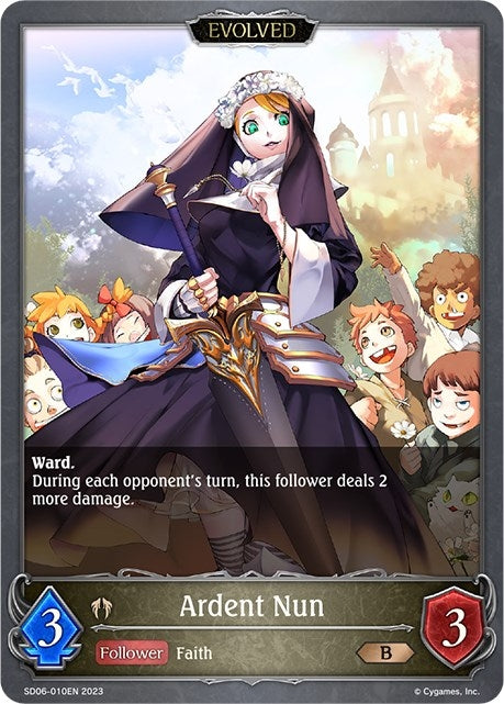 Ardent Nun Evolved (SD06-010EN) [SD06]