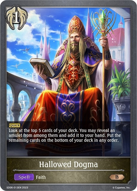 Hallowed Dogma (SD06-013EN) [SD06]
