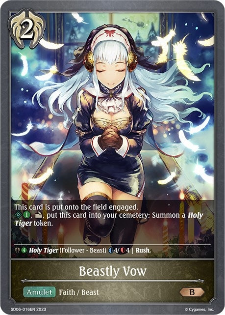 Beastly Vow (SD06-016EN) [SD06]