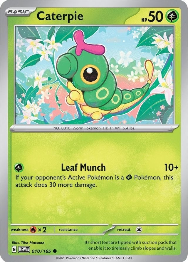 Caterpie 010 165 (010/165) [MEW]