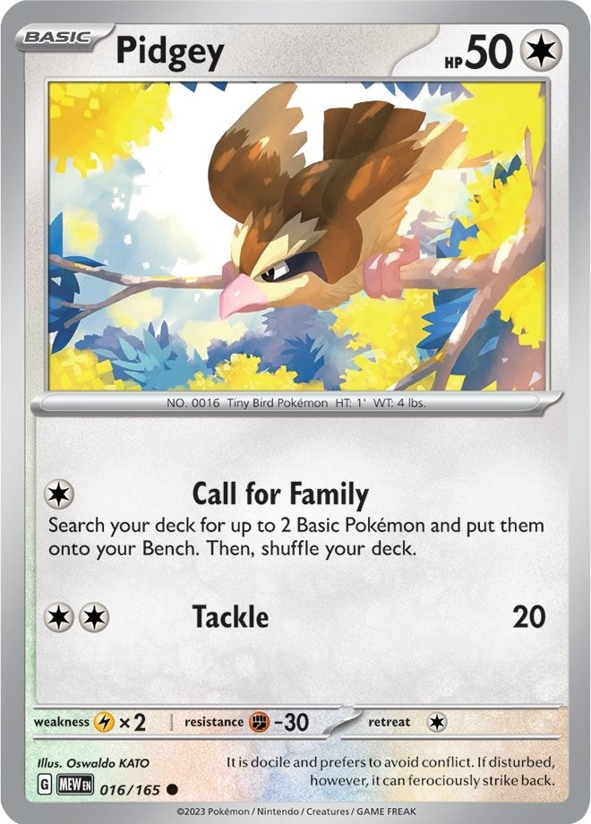 Pidgey (016/165) [MEW]