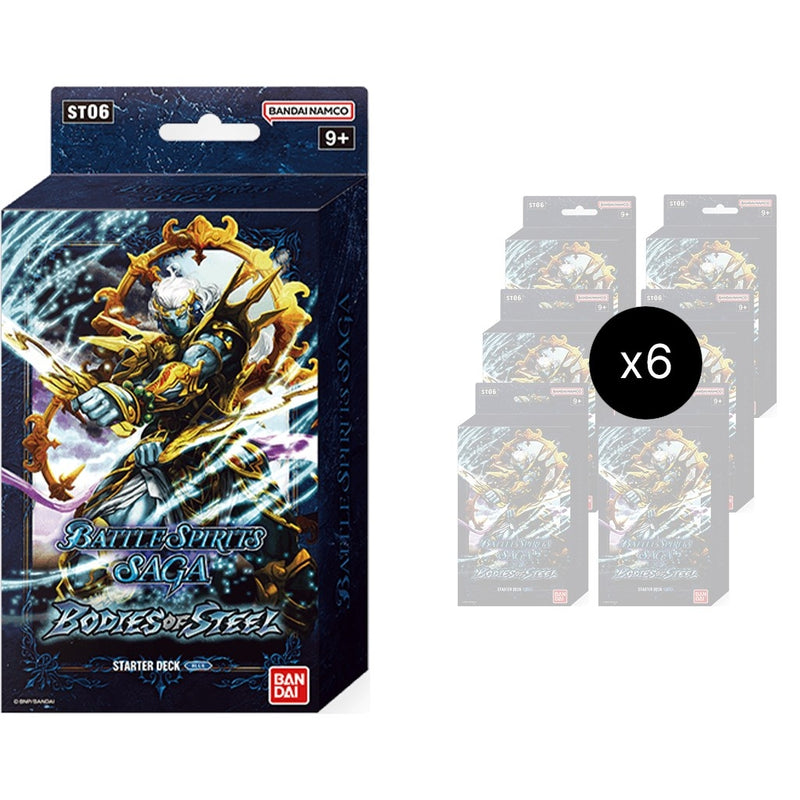 Starter Deck 06 Bodies of Steel Display [ST06]