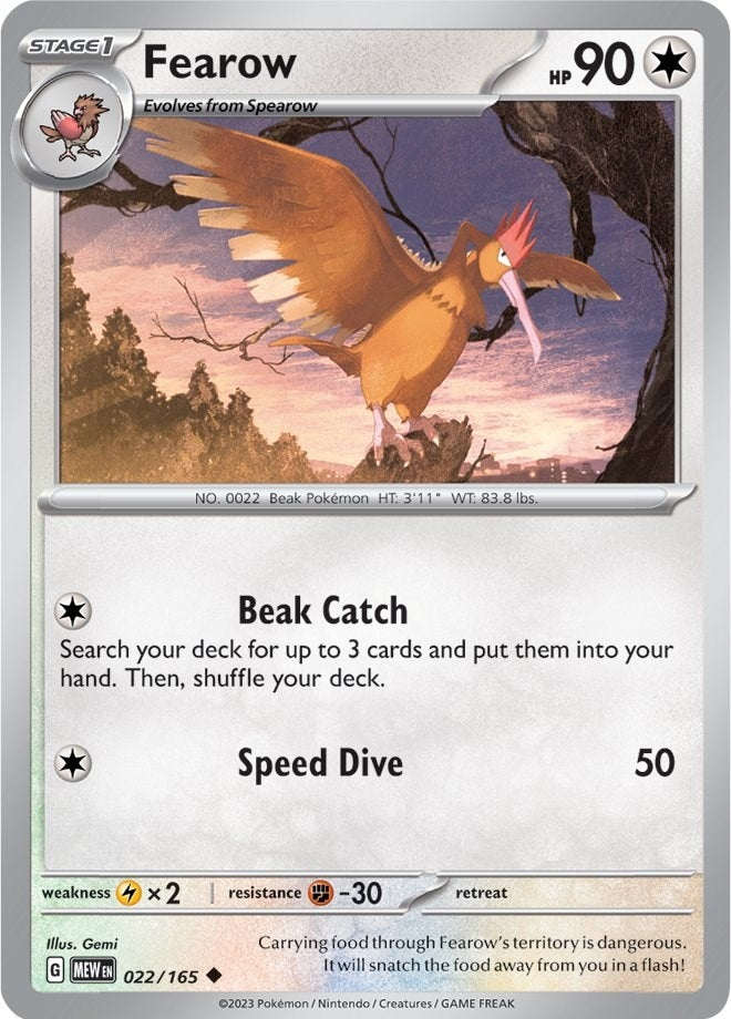 Fearow (022/165) [MEW]