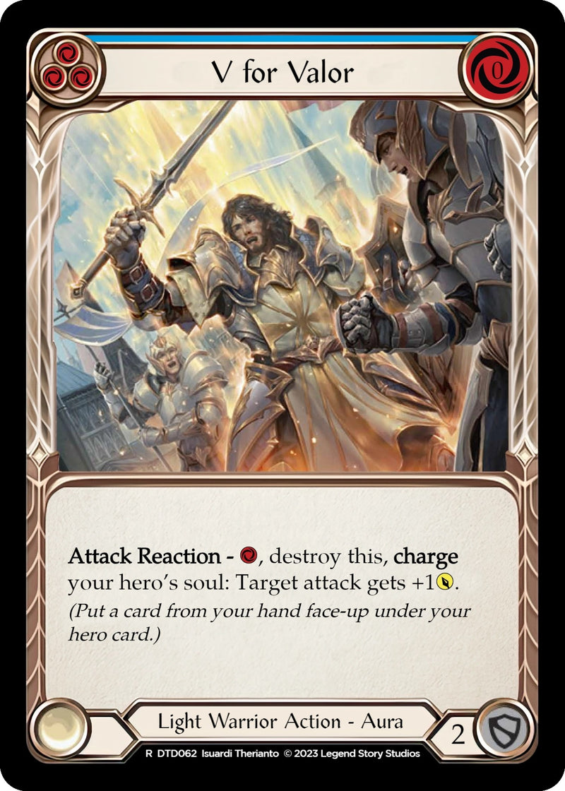 Image for V for Valor (Blue) [Dusk till Dawn]