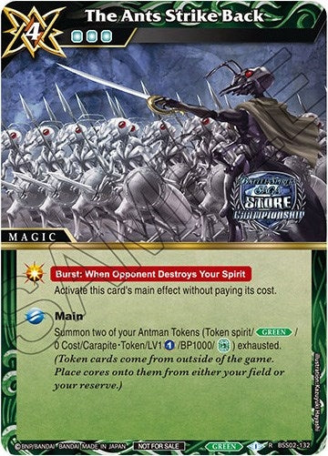 The Ants Strike Back Championship Card Pack 2023 Vol 2 (BSS02-132) [BSSP]
