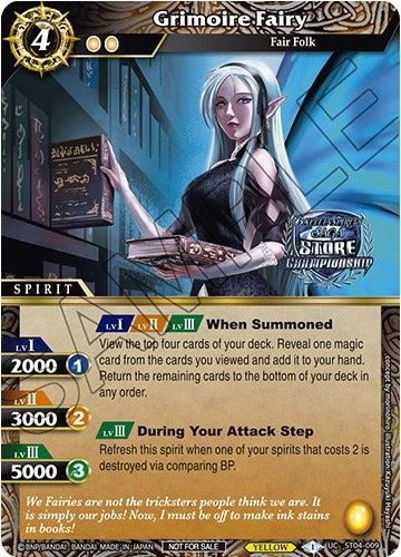 Grimoire Fairy Championship Card Set 2023 Vol 2 (ST04-009) [BSSP]