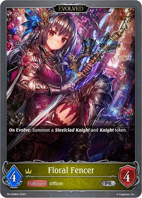 Floral Fencer Evolved (PR-008EN) [SVPR]