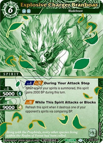 Explosive Charger Branboar Finalist Card Set Vol 2 (ST05-005) [LEP]