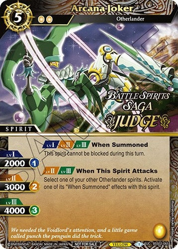 Arcana Joker Judge Pack Vol 2 (BSS02-065) [BSSP]