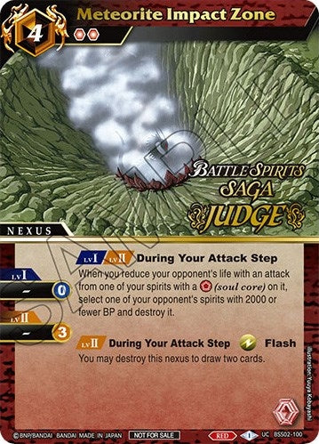 Meteorite Impact Zone Judge Pack Vol 2 (BSS02-100) [BSSP]