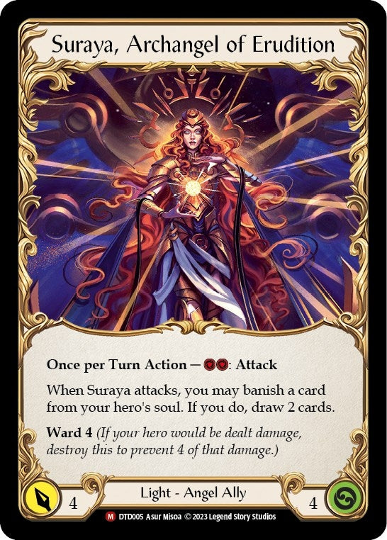 Image for Figment of Erudition // Suraya, Archangel of Erudition [Dusk till Dawn]