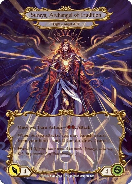 Image for Figment of Erudition // Suraya, Archangel of Erudition (Marvel) [Dusk till Dawn]